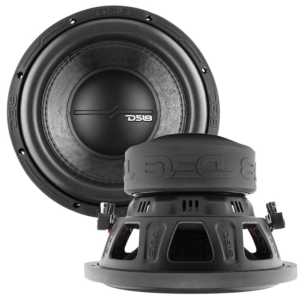 DS18 10-Inch Woofer with Dual 4 Ohm Voice Coils - Model ZR104D
