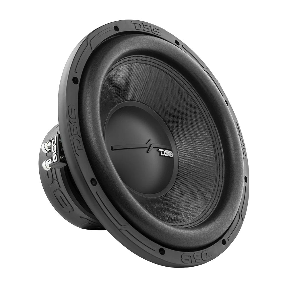 DS18 ZR124D 12-Inch Dual 4 Ohm Subwoofer with 750W RMS Power