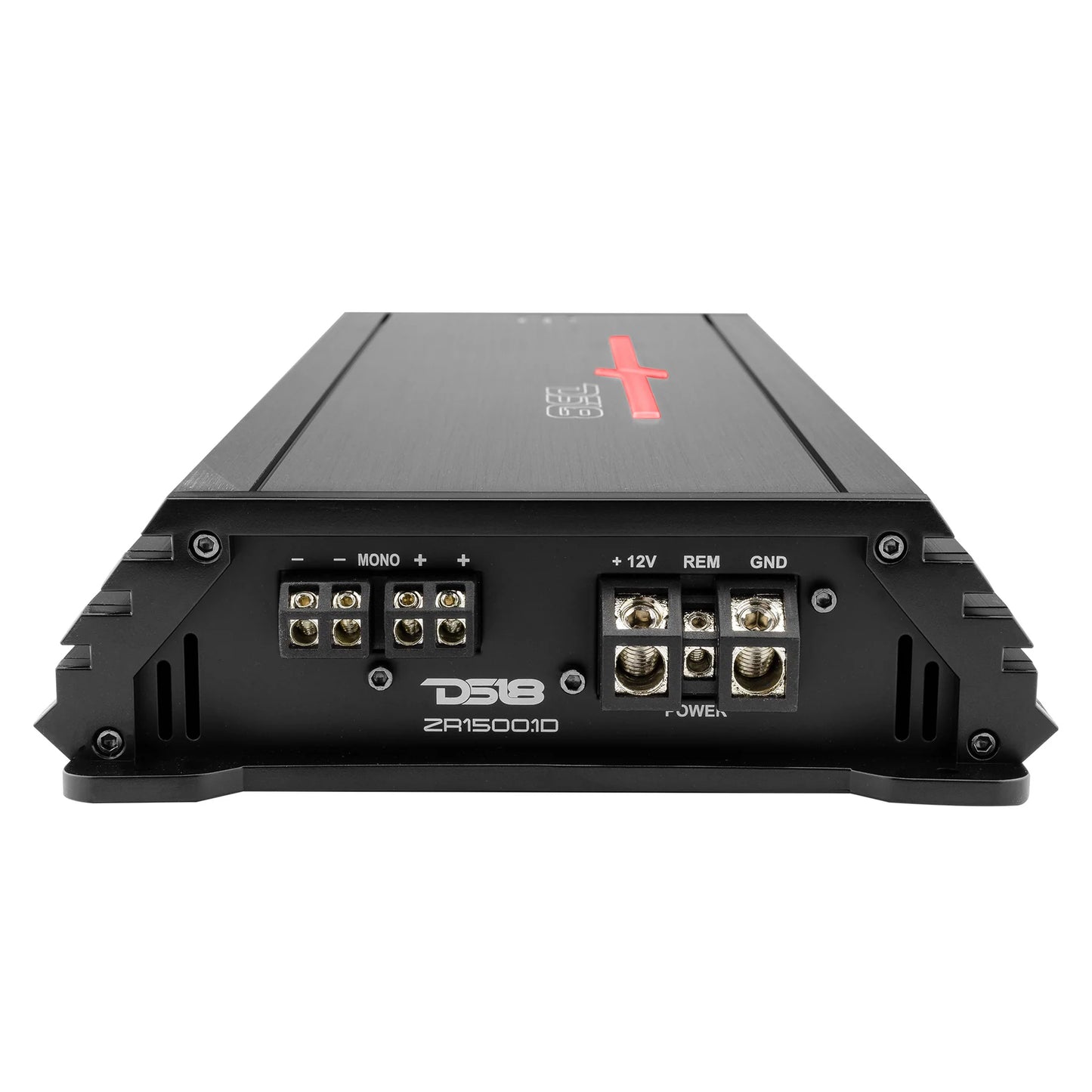 DS18 ZR15001D Monoblock Amplifier 1500W RMS / 4500W Max for High-Performance Car Audio