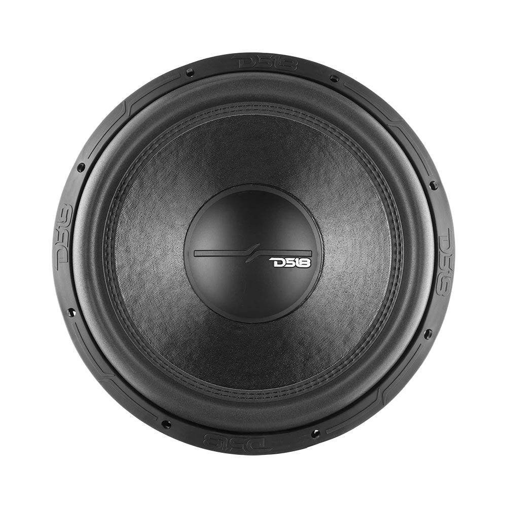 DS18 ZR154D 15-Inch Dual 4 Ohm Subwoofer with 750W RMS Power