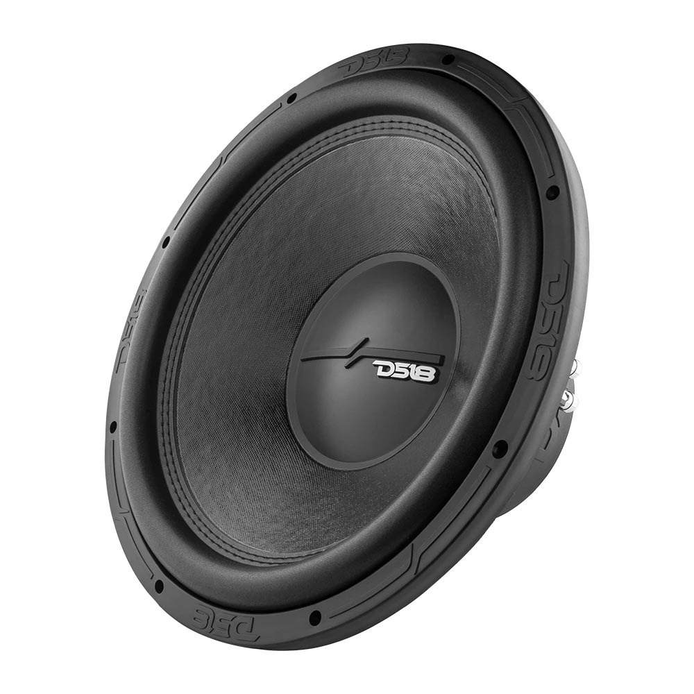 DS18 ZR154D 15-Inch Dual 4 Ohm Subwoofer with 750W RMS Power