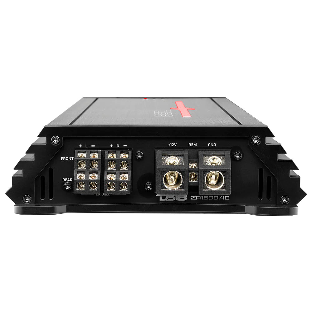 DS18 ZR16004D 4-Channel Amplifier - 400W RMS at 4 Ohms Full-Range Class D