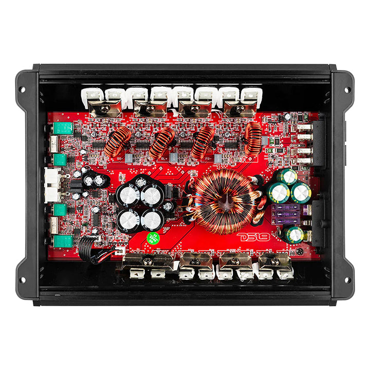 DS18 ZR8004D 4-Channel Amplifier - 3600W Max Power for Car Audio