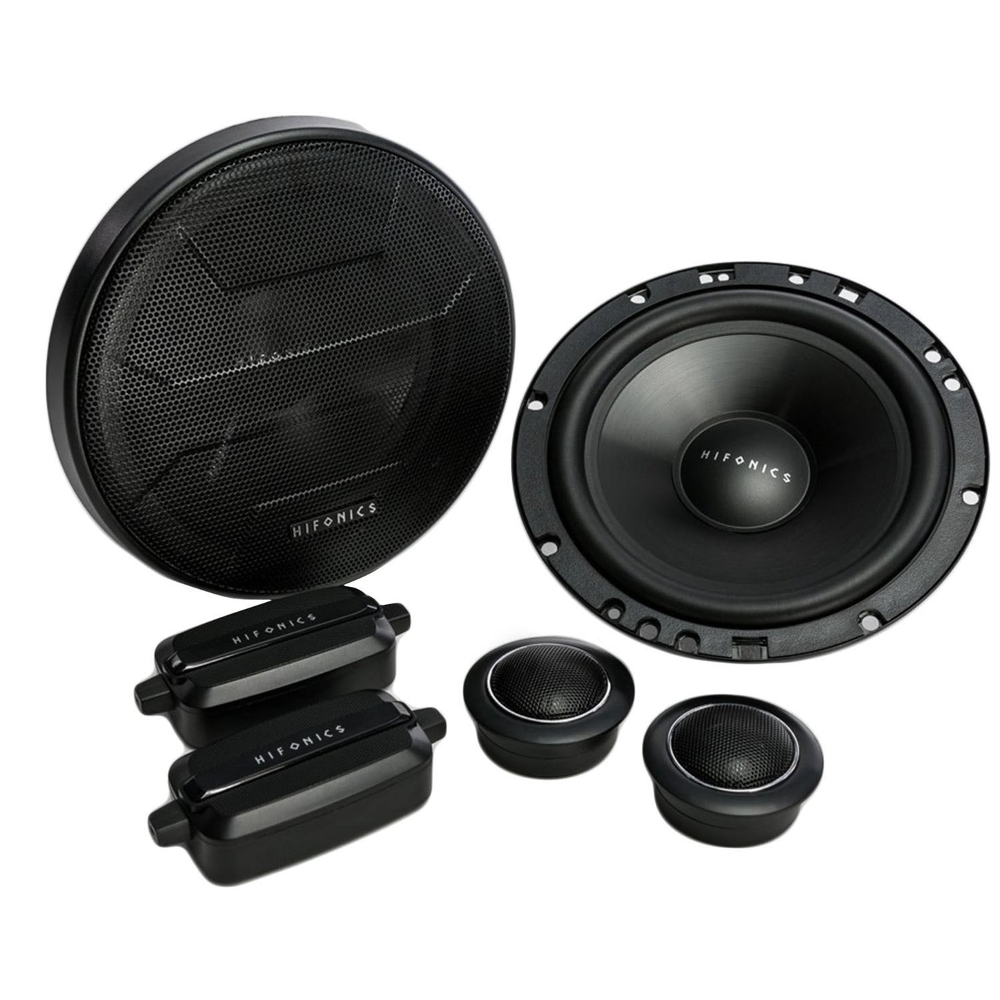 Hifonics Zeus ZS65C 6.5-Inch 2-Way Component Speaker System with 300 Watts Max P - View 1