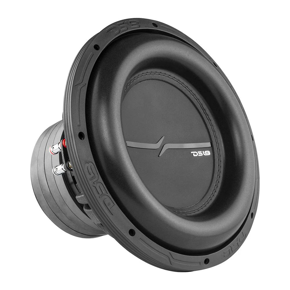 DS18 12-Inch Woofer with Dual 4 Ohm Voice Coils - 1000W RMS / 2000W Max