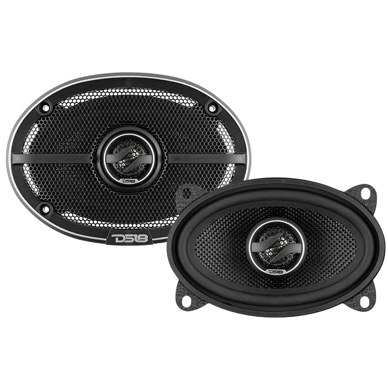 DS18 ZXI464 4x6-Inch 2-Way Speakers - High-Performance Car Audio