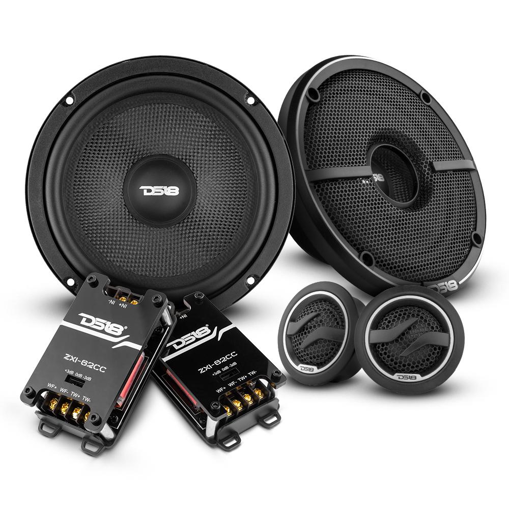 DS18 ZXI62C 6.5-Inch 2-Way Component Speaker System