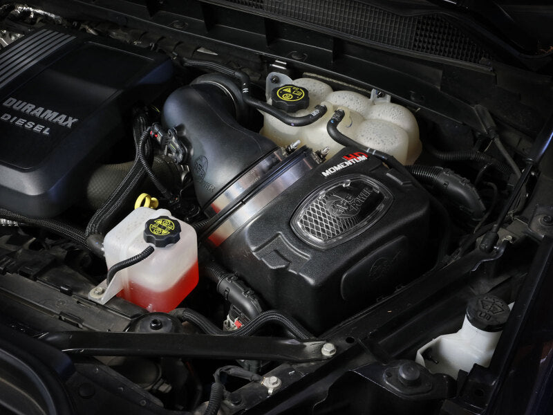 aFe Momentum HD Cold Air Intake System with Pro DRY S Filter for GM Trucks and SUVs 20-26 L6-3.0L LM2/LZ0 – 50-70121D