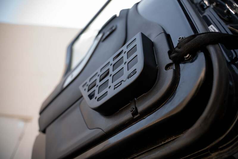 DV8 Offroad dveMPJK-07 Slim Front Door MOLLE Pockets for 2011-2018 Jeep Wrangler JK 2-Door