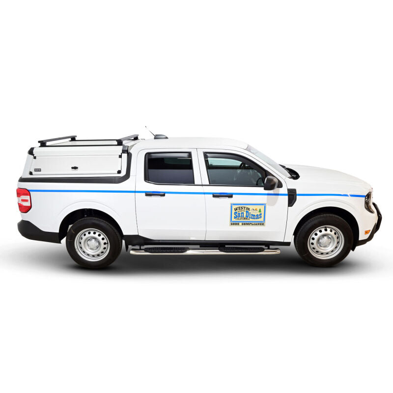 Westin 22-24 Ford Maverick Pro Traxx 4 Oval Nerf Step Bars - Polished Finish