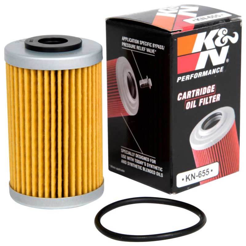K&N Engineering KN-655 Premium Powersports Oil Filter