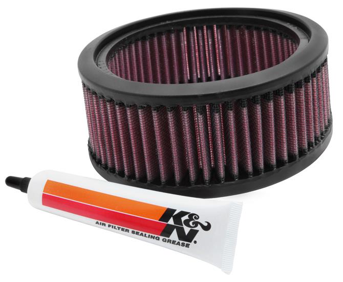 K&N Engineering E-3226 Washable Replacement Air Filter for Screamin’ Eagle Super E and Super G Intakes