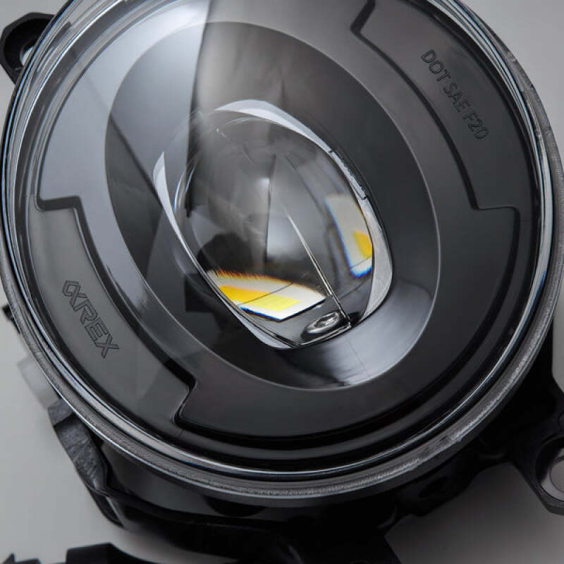 AlphaRex MKII DoubleTap LED Projector Fog Lights for Toyota, Lexus, and Scion – White/Amber