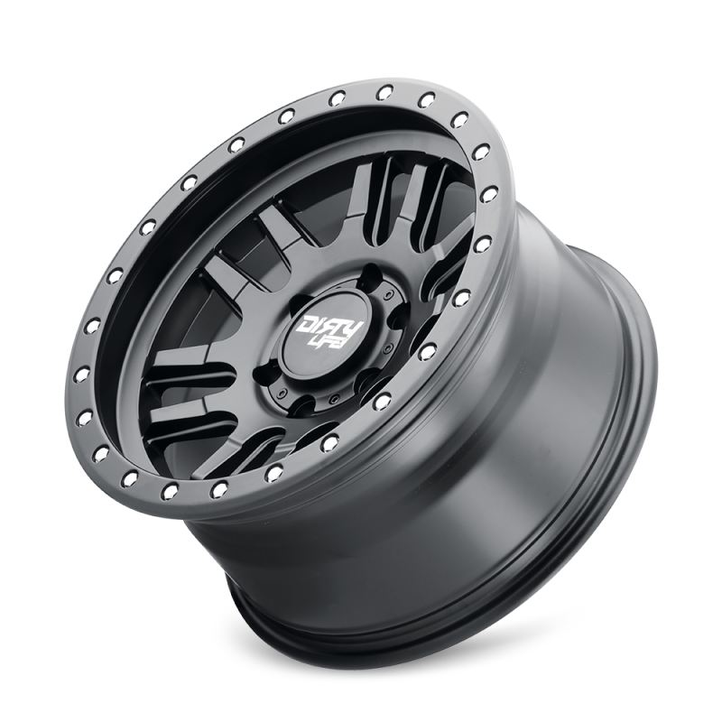 Dirty Life Canyon Pro 9309 17x9 Matte Black Wheel, 5x127 Bolt Pattern, -12mm Offset