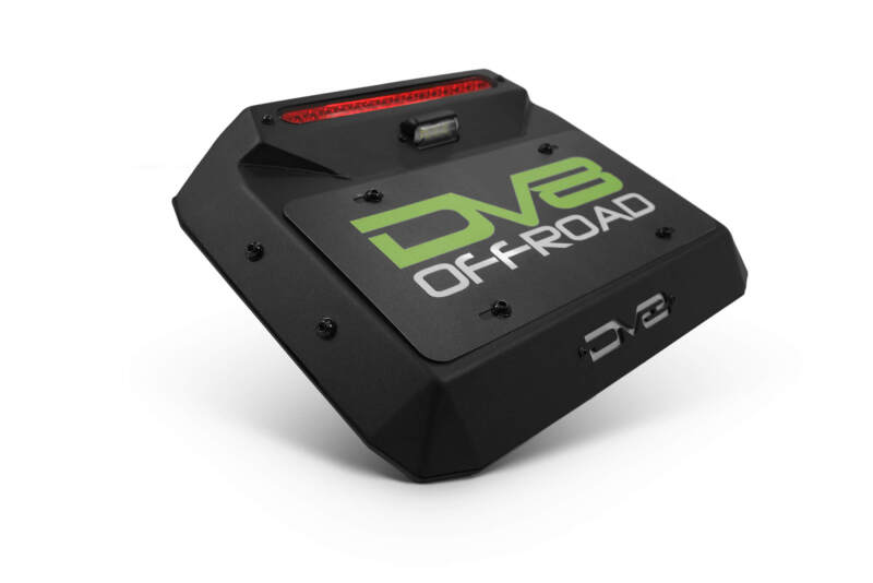 DV8 Offroad Spare Tire Delete for 2007-2018 Jeep Wrangler JK and JKU, Part Number DVE-TSJK-01