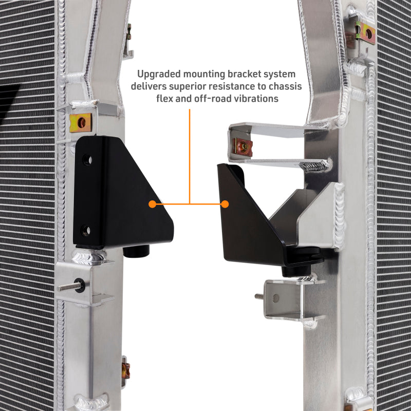 Mishimoto 2024+ Toyota Tacoma Performance Aluminum Radiator - Enhanced Cooling and Durability