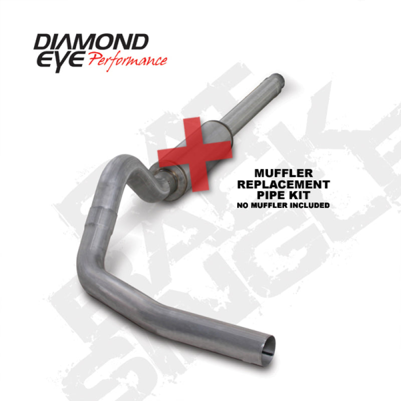 Diamond Eye Performance DEP K4310A-RP 4-Inch Exhaust System Kit for 1994-1997.5 Ford F-250 and F-350 7.3L Powerstroke
