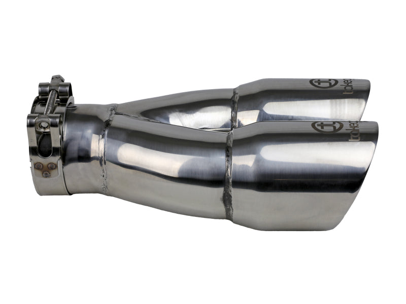 aFe Takeda 304 Stainless Steel Clamp-On Exhaust Tip, Part Number 49T25364-P10