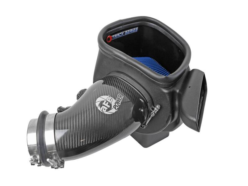 aFe Track Series Carbon Fiber Cold Air Intake with Pro 5R Filter, Part Number 57-10014R, for Jeep Grand Cherokee and Dodge Durango 6.4L HEMI