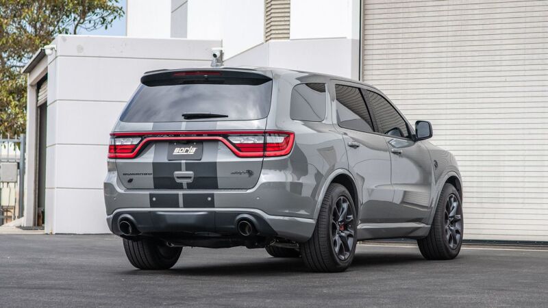 Borla 140885BC S-Type Cat-Back Exhaust System for 2021-2026 Dodge Durango SRT Hellcat 6.2L V8 AWD