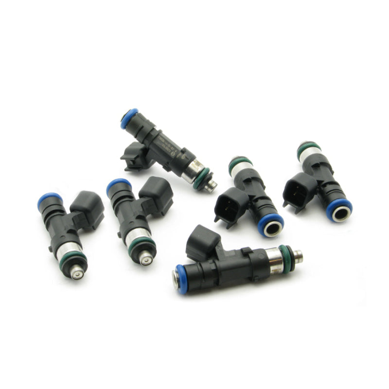 DeatschWerks Bosch EV14 Universal 48mm Standard 95 lb/hr Fuel Injectors, Set of 6 - dwk17U-00-0095-6