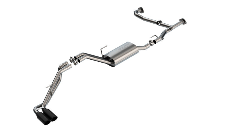 Borla 140919BC S-Type Cat-Back Exhaust System for 2022–2026 Nissan Frontier 3.8L V6