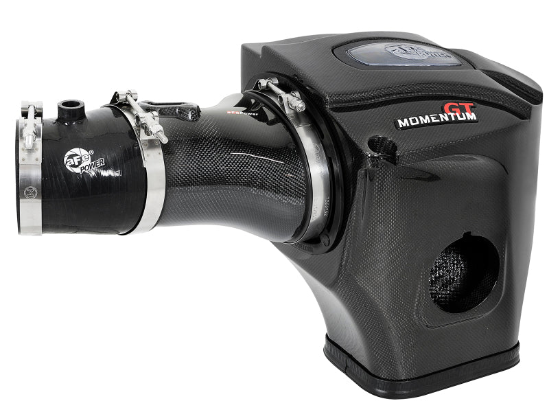 aFe Momentum GT Black Series Carbon Fiber Cold Air Intake with Pro 5R and Pro DRY S Filters, 2015-2016 Dodge Challenger and Charger SRT Hellcat 6.2L HEMI, 52-72204-CF