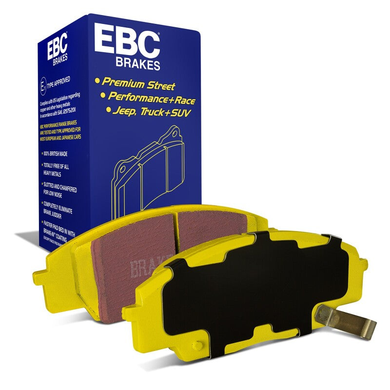 EBC Yellowstuff Front Brake Pads for 2007-2011 Acura CSX 2.0 Type S, DP41254R