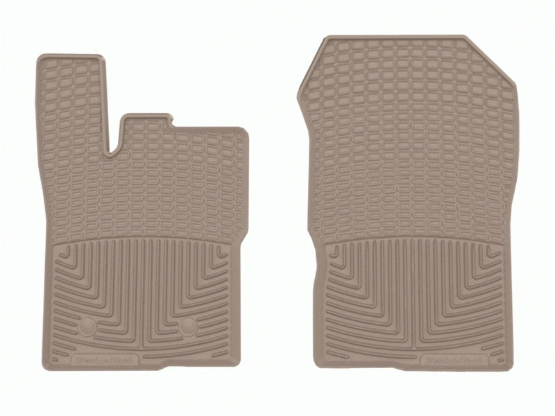 WeatherTech 24-25 Ford Ranger First Row Front All-Weather Floor Mats - Tan
