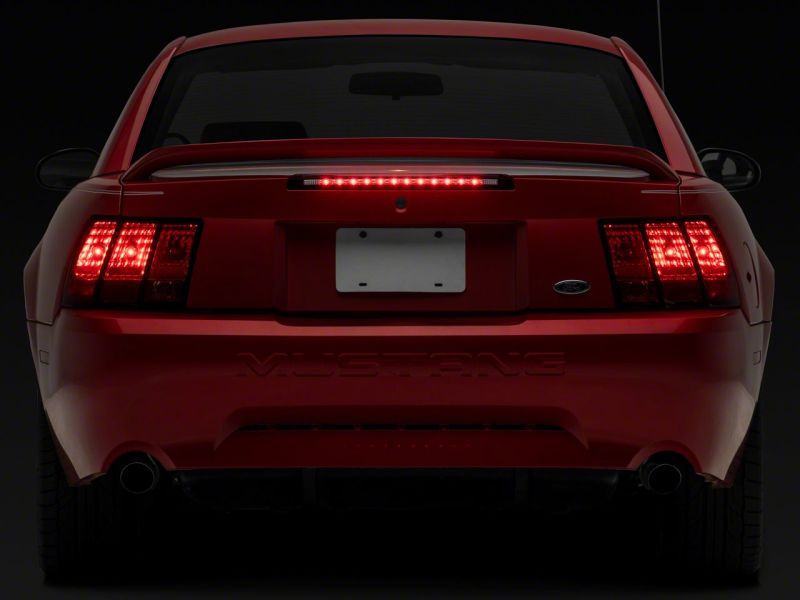 Raxiom Axial Series LED Third Brake Light for 1999-2004 Ford Mustang, Excludes 2003-2004 Cobra - Part Number RAX431422
