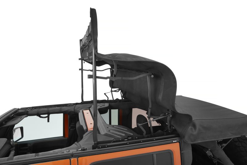 Bestop Supertop Ultra for Jeep Wrangler JK 4-Door (Premium Black Twill) – Model 1023457