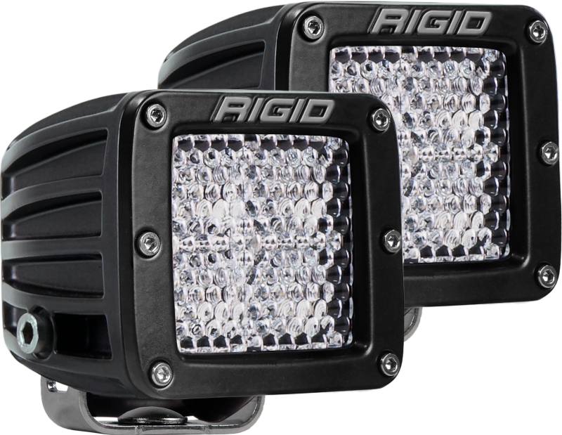 Rigid Industries Dually D-Series PRO 60-Degree Lens LED Pod Lights, Set of 2 - Part Number RIG202513