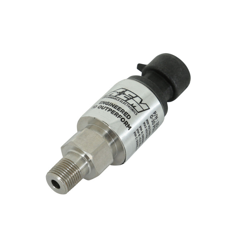 AEM 30 PSIa (2 Bar) MAP Sensor Kit, Stainless Steel, Part Number AEM30-2130-30
