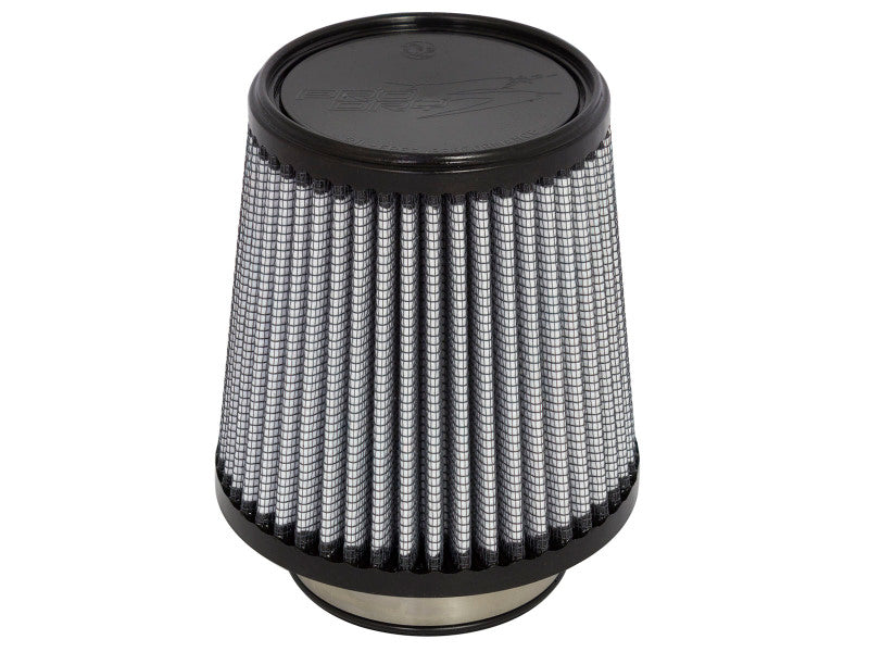 aFe Magnum FLOW Universal Clamp-On Air Filter with Pro DRY S Media, 3.5-Inch Flange, Part Number 21-35010