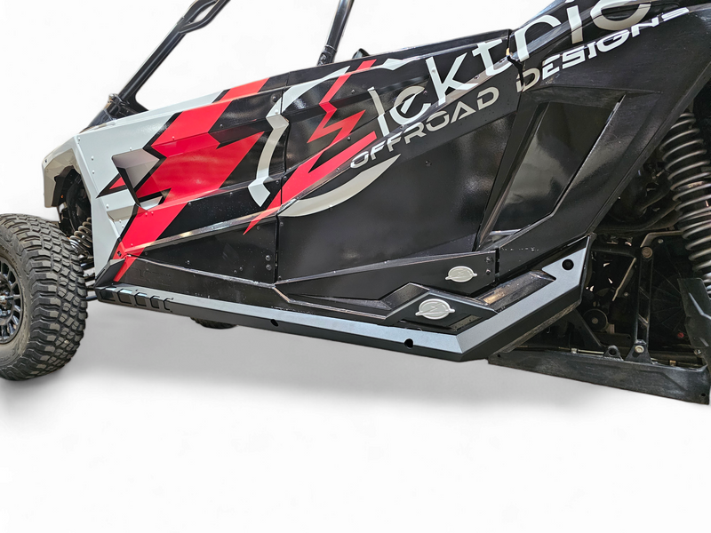 Elektric Offroad Volt Series Rock Sliders for Polaris RZR Pro XP & Turbo R (Part # elkRKS610010)