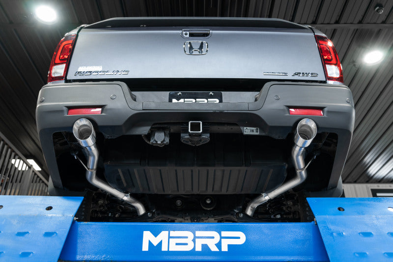 MBRP Armor Lite S5901AL Cat-Back Exhaust System for 2021-2023 Honda Ridgeline