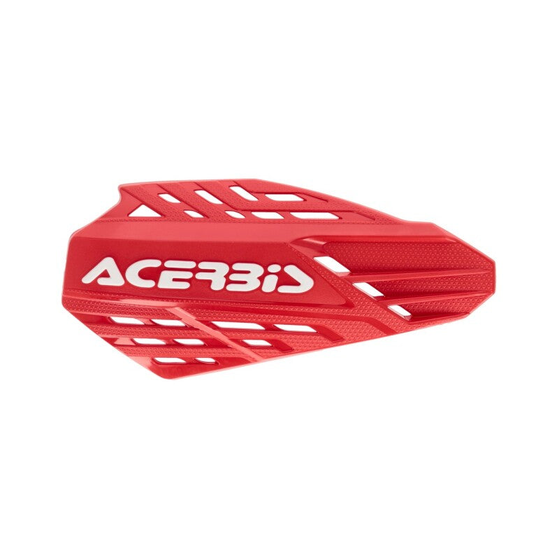 Acerbis Linear Vented Handguards Red/White, Part Number ACB2987611005