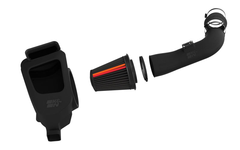 K&N Engineering 50-3119D NextGen Dryflow Cold Air Intake for 2020-2026 GM 6.6L Diesel