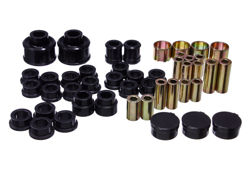 Energy Suspension - eng19.3105G - 2005-2009 Subaru Legacy Rear Control Arm Bushing Set, Black