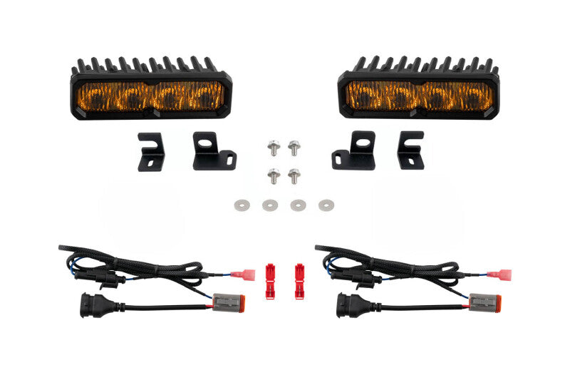 Diode Dynamics SS6 SAE Fog Light Kit for 2024+ Toyota Tacoma and 2025+ Toyota 4Runner, Part DD8844