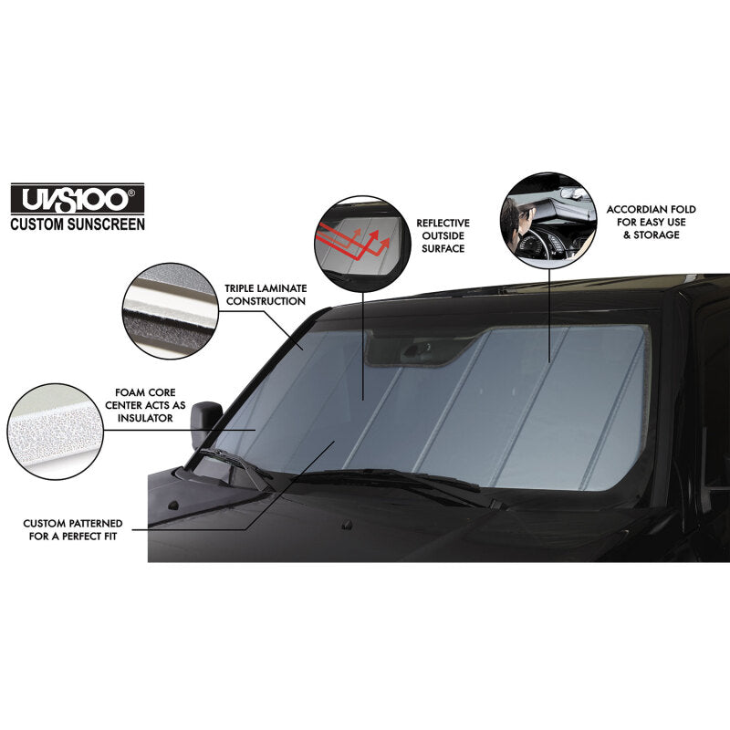 Covercraft UVS100 Custom Sunscreen for 24-26 Toyota Tacoma in Blue