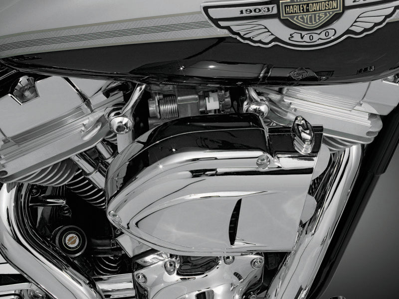 Kuryakyn Bluegrass Breather Kit for 1993-2006 CV Carb and 2001-2017 Delphi Harley-Davidson Models, Part Number 9932