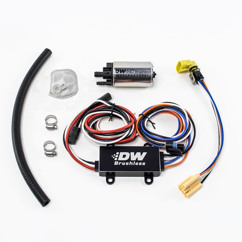 DeatschWerks DW440 440 LPH Brushless Fuel Pump with Dual-Speed Controller