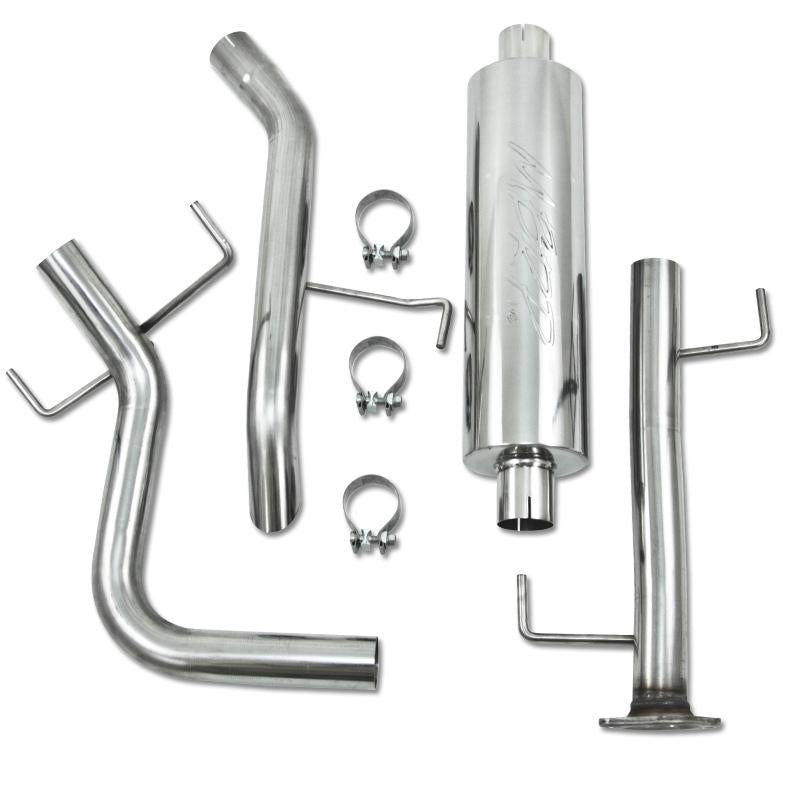 MBRP S5310409 Armor Plus Cat-Back Exhaust System for 2007-2014 Toyota FJ Cruiser 4.0L V6