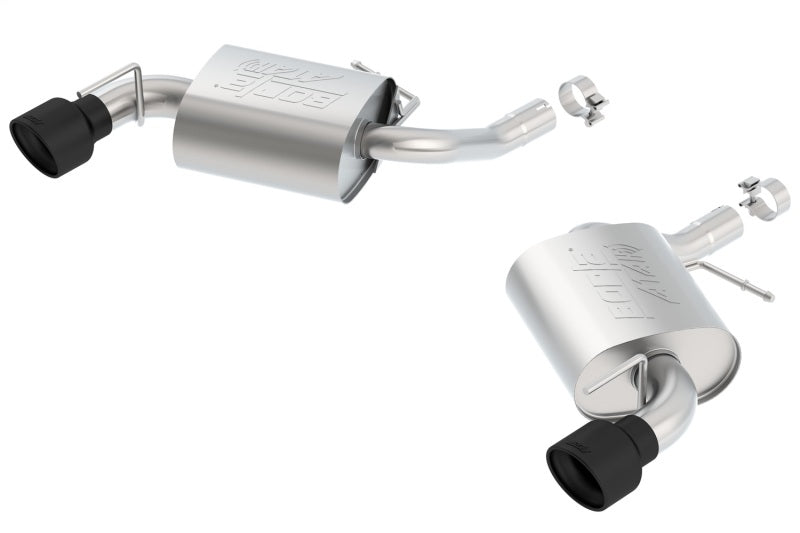 Borla 11929CB ATAK Axle-Back Exhaust System for 2016-2023 Chevrolet Camaro 3.6L V6