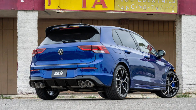 Borla 140729 S-Type Cat-Back Exhaust System for 2022-2026 Volkswagen Golf R MK8
