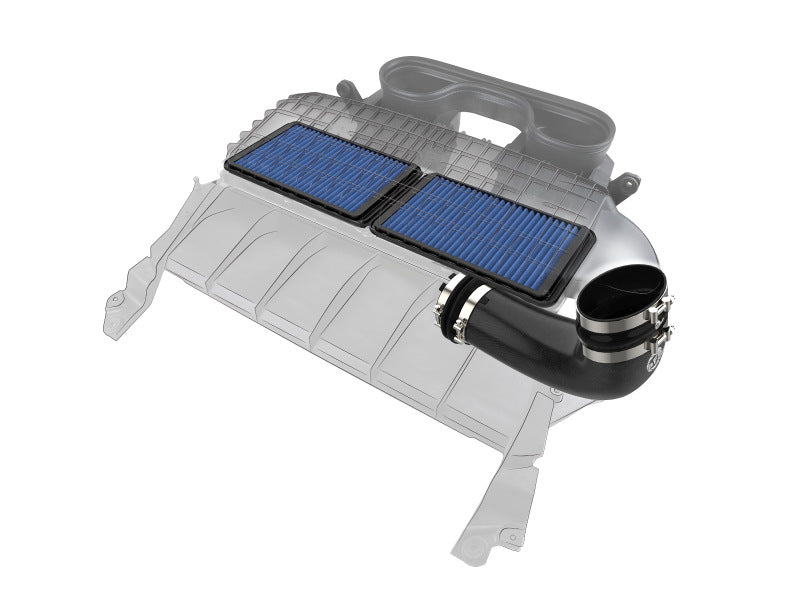 aFe Super Stock Carbon Fiber Pro 5R Induction System for 2021-2024 Ram 1500 TRX 6.2L V8, Part Number 55-10014RC