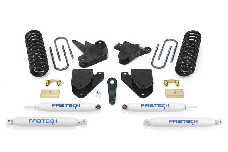 Fabtech 08-10 Ford F250 2WD V8 Gas 6in Basic System w/Perf. Shocks