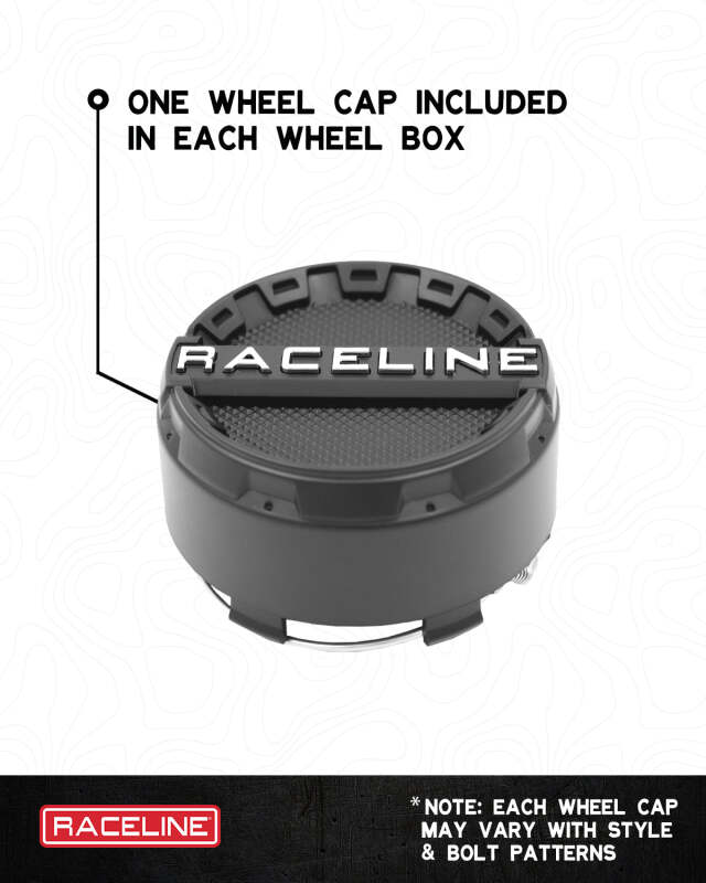 Raceline A77 Mamba 15-Inch Cast UTV Wheel, 4x156 Bolt Pattern, 5mm Offset, Black