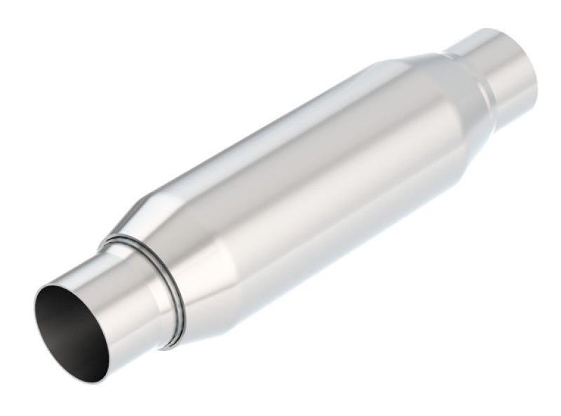 Borla CrateMuffler Universal Resonator BOR400937, 2.25-Inch Center Inlet and Outlet